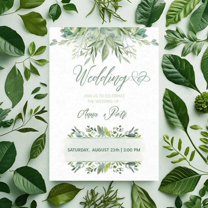 Wedding invitation